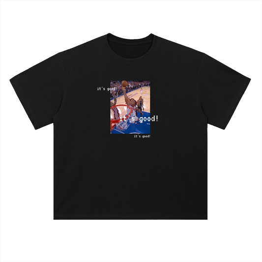 Heavyweight Drop Shoulder Cotton T-Shirt